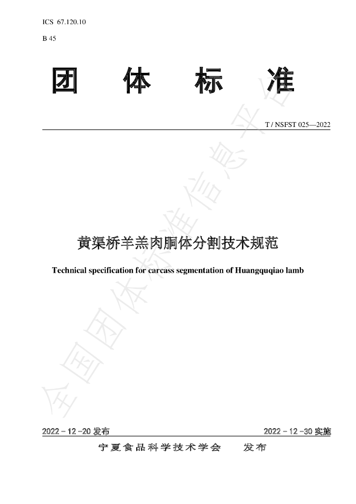 T/NSFST 025-2022 标准预览