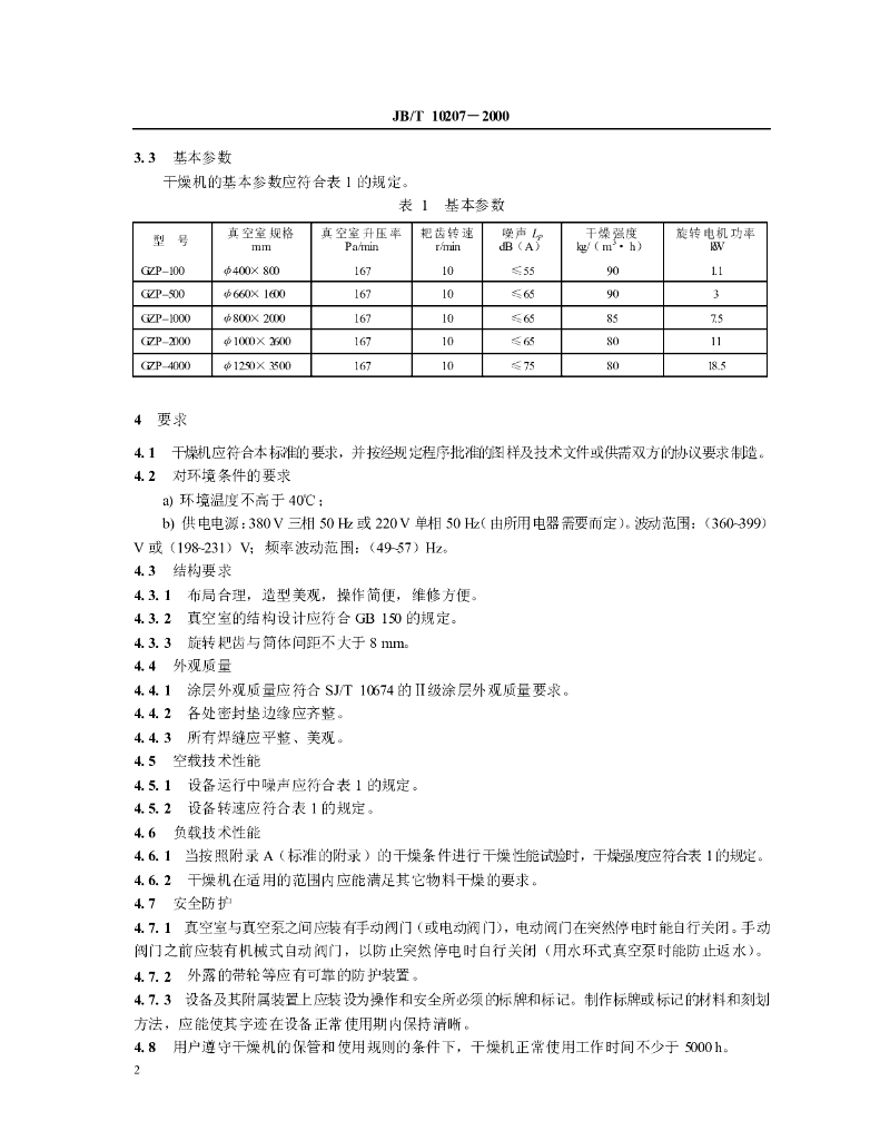 JB/T 10207-2000 标准预览