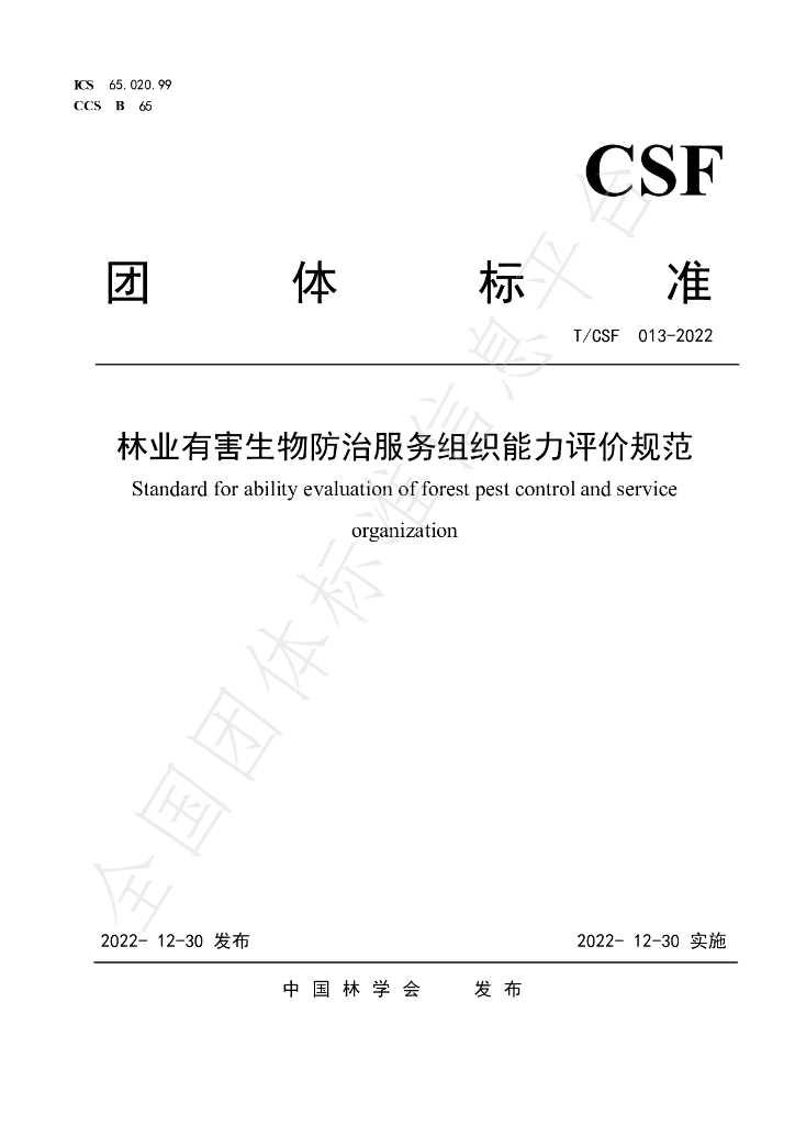 T/CSF 013-2022 标准预览