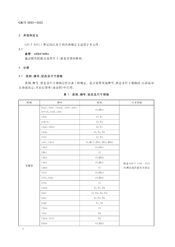 GB/T 6893-2022 标准预览