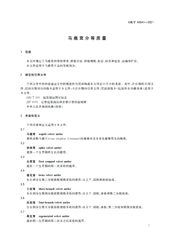 GB/T 40941-2021 标准预览