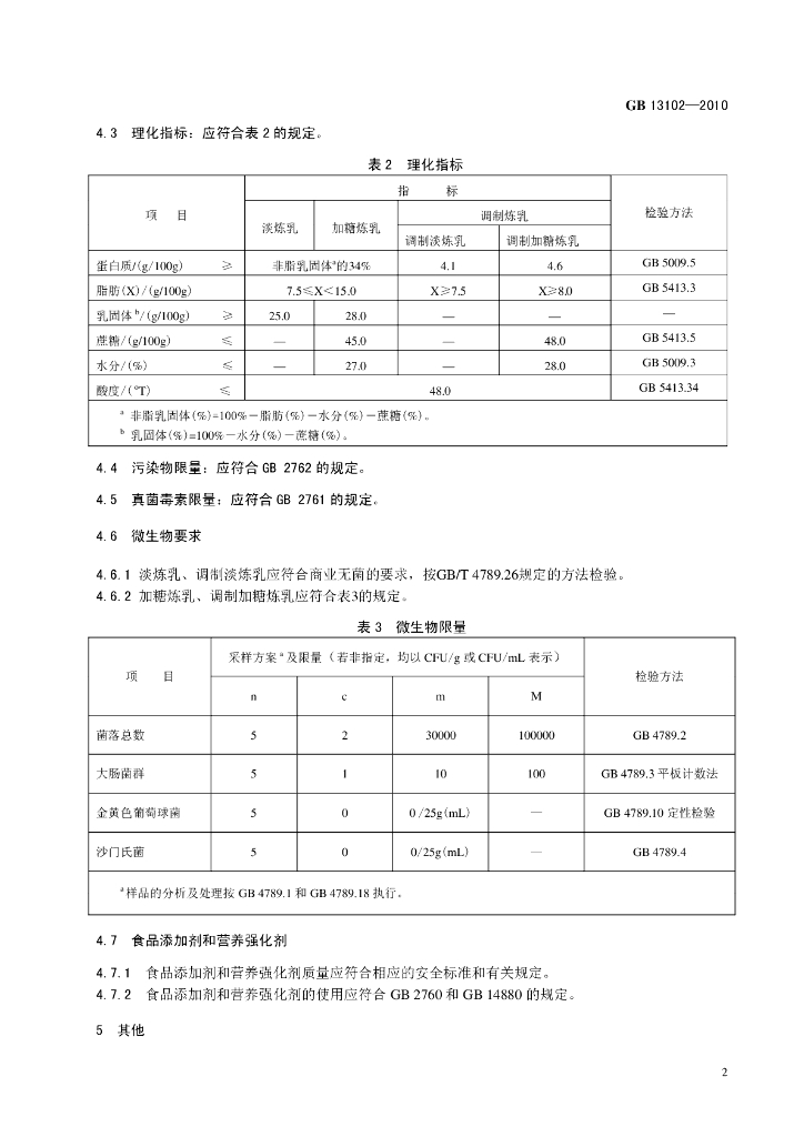 GB 13102-2010 标准预览