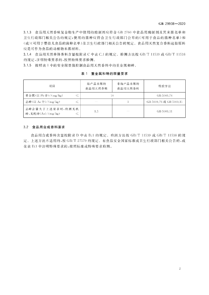 GB 29938-2020 标准预览