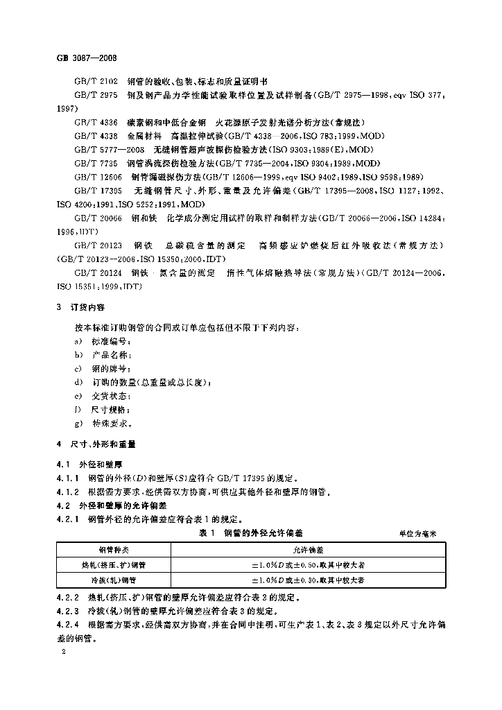 GB 3087-2008 标准预览