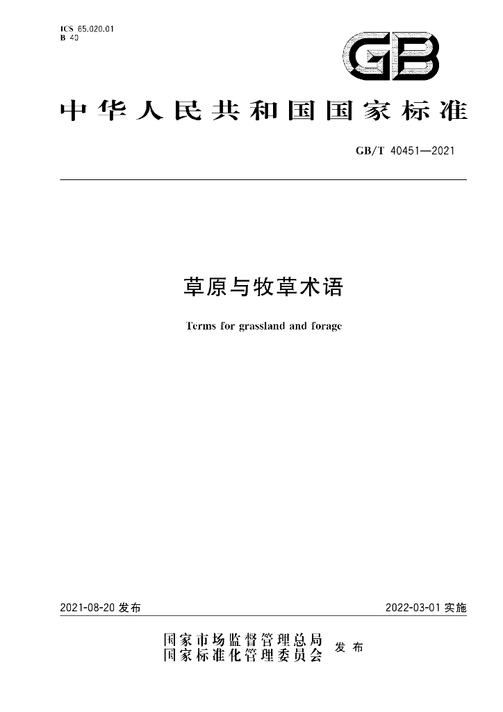 GB/T 40451-2021 标准预览