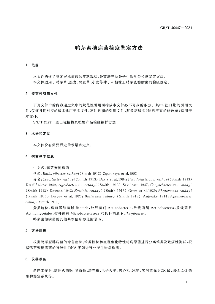 GB/T 40447-2021 标准预览