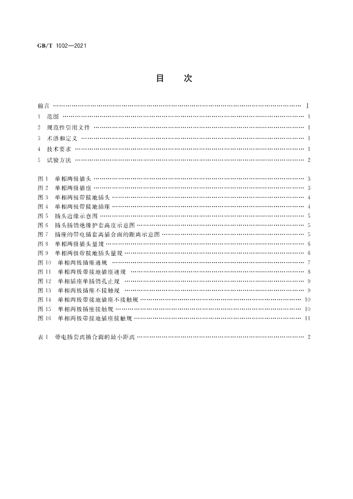 GB/T 1002-2021 标准预览
