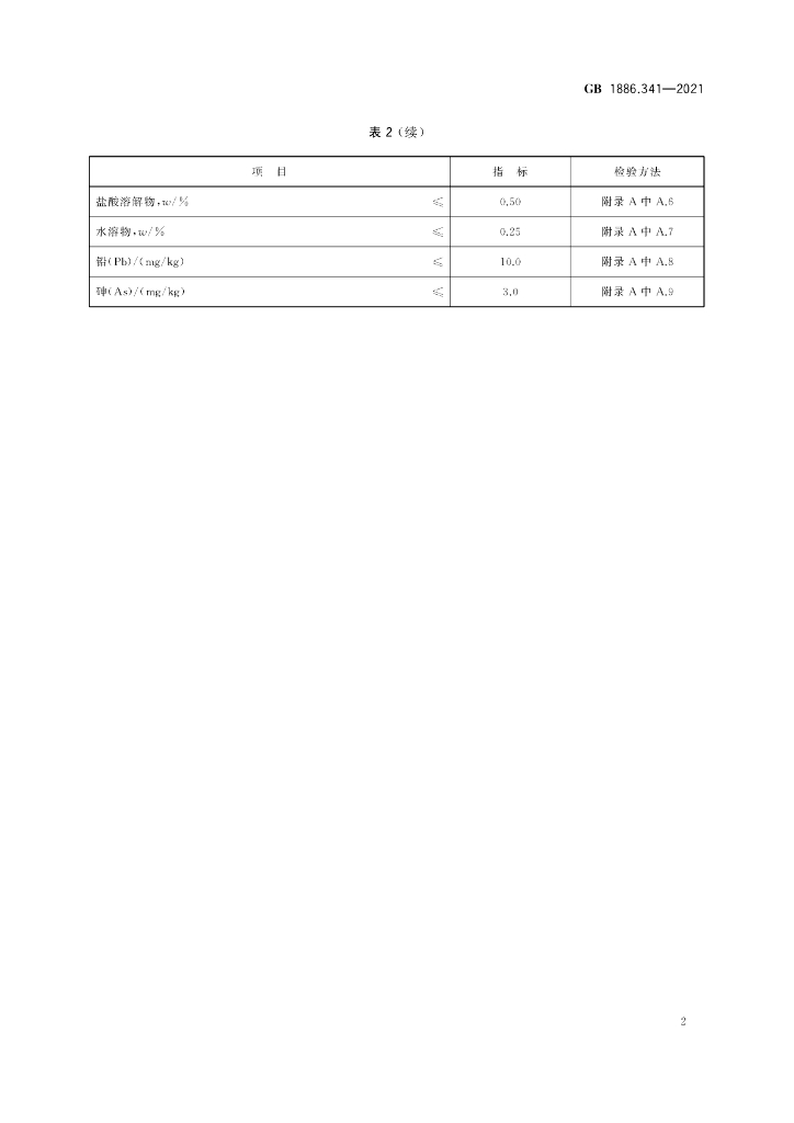 GB 1886.341-2021 标准预览