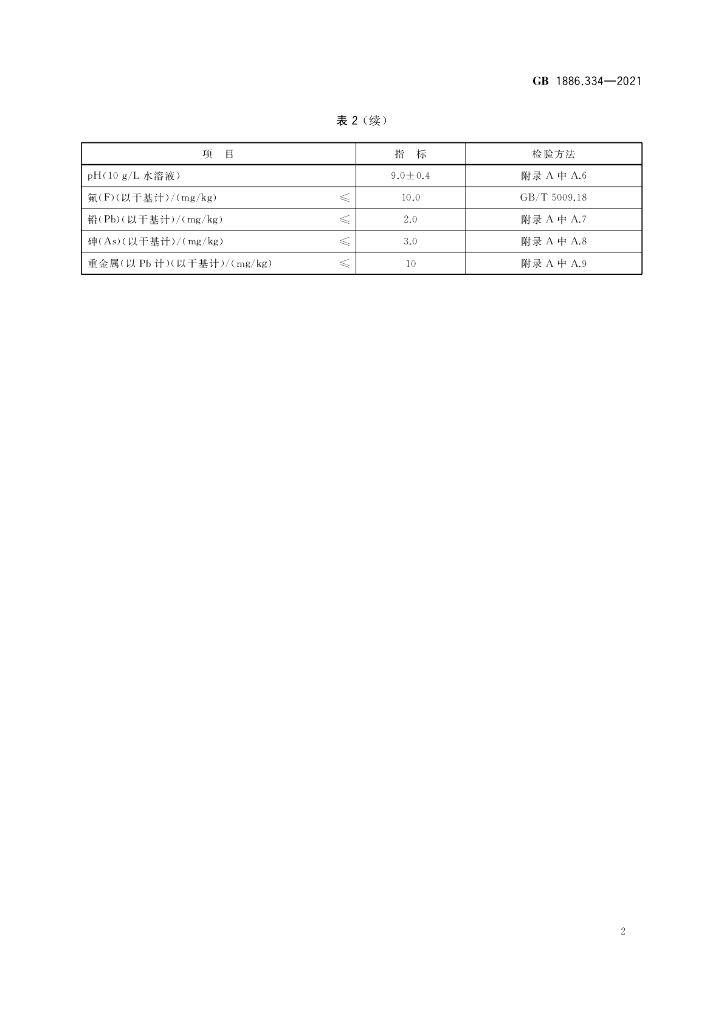 GB 1886.334-2021 标准预览