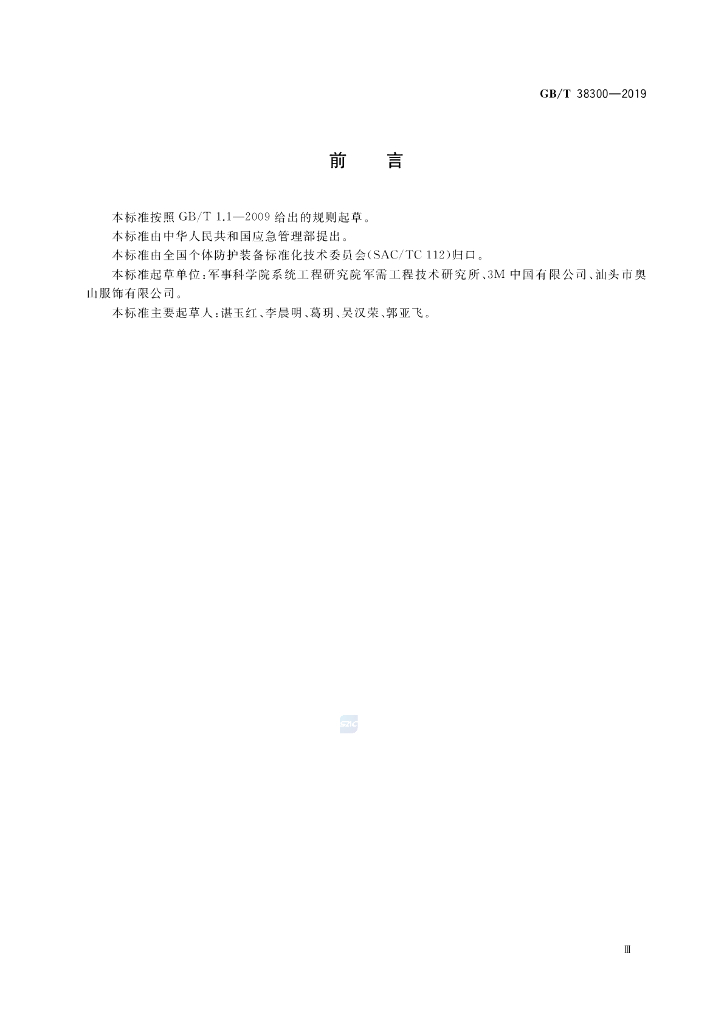 GB/T 38300-2019 标准预览