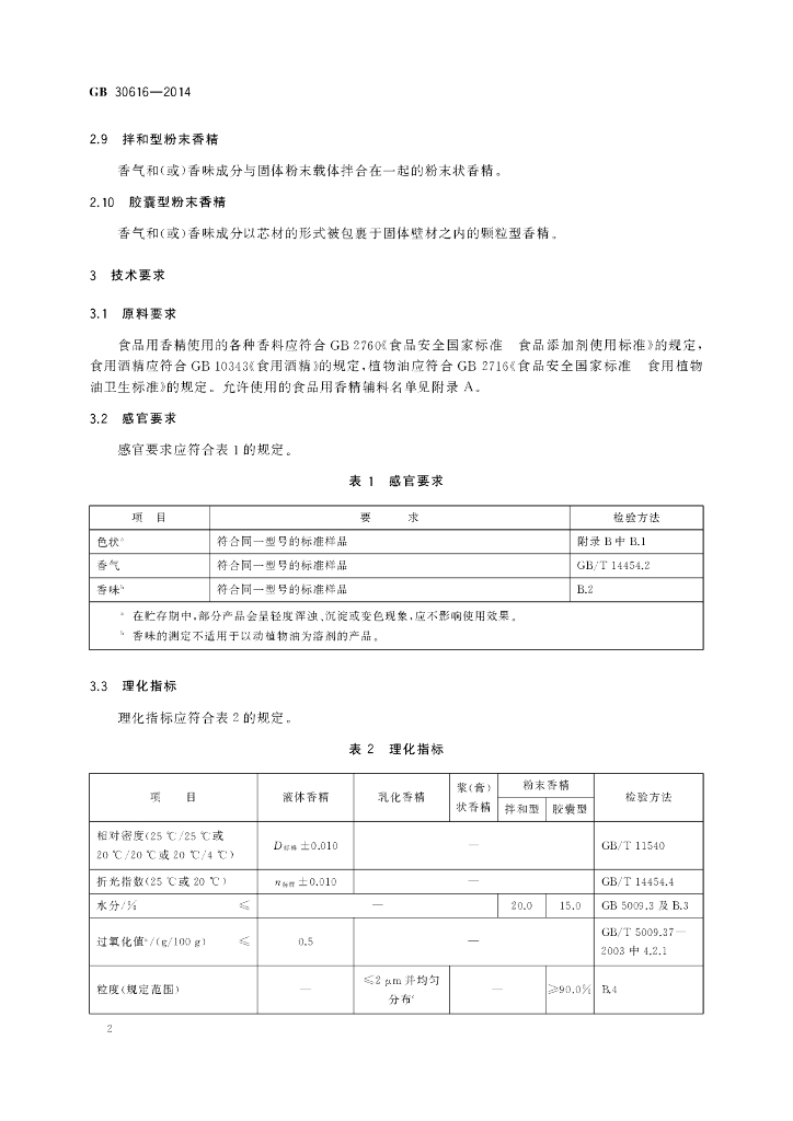 GB 30616-2014 标准预览
