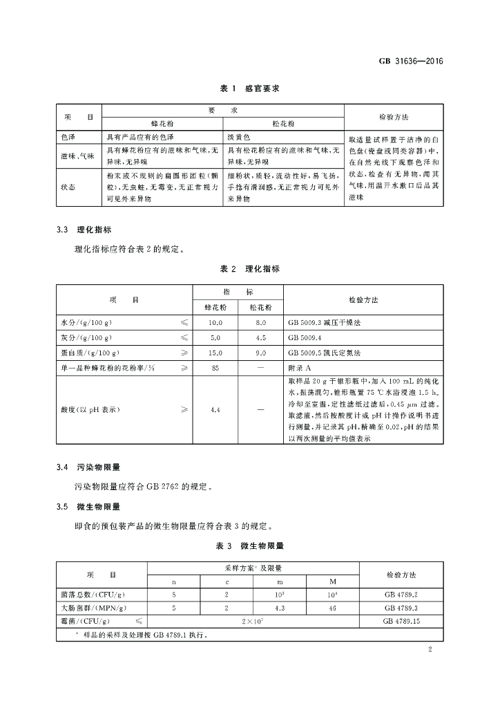 GB 31636-2016 标准预览