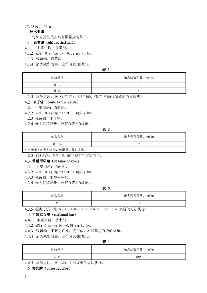 GB 25193-2010 标准预览