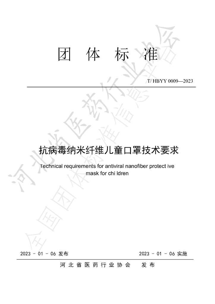 T/HBYY 0009-2023 标准预览