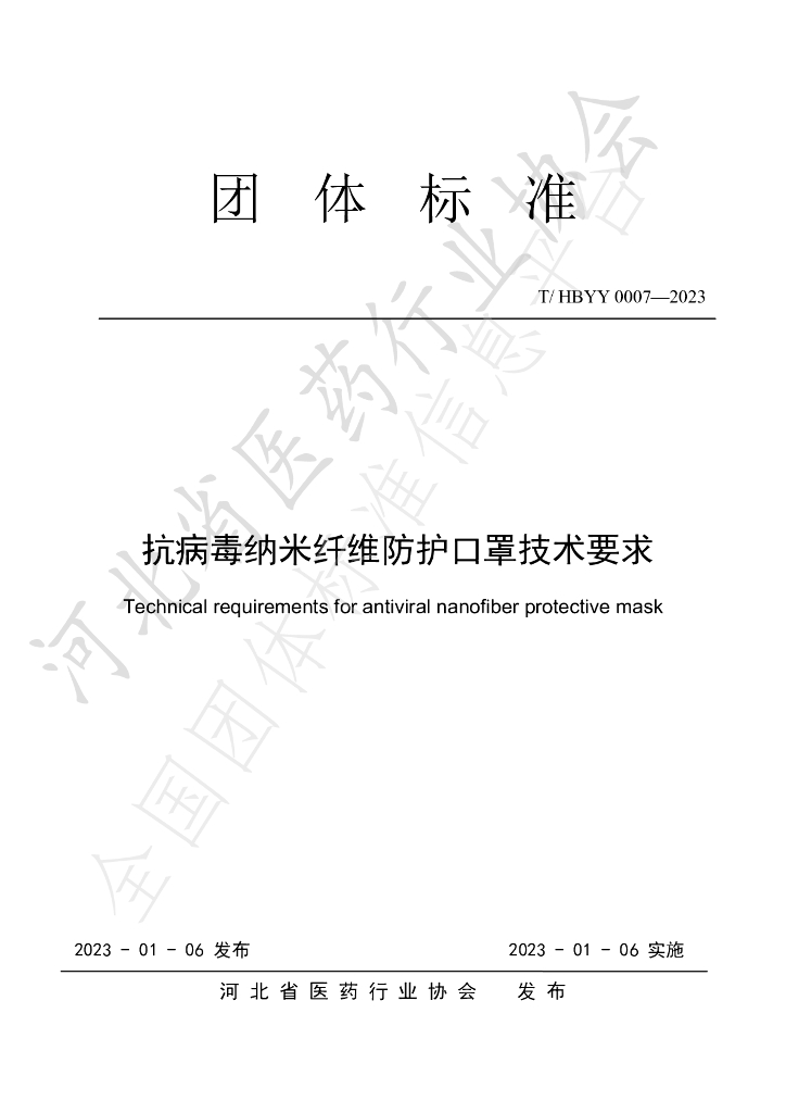 T/HBYY 0007-2023 标准预览