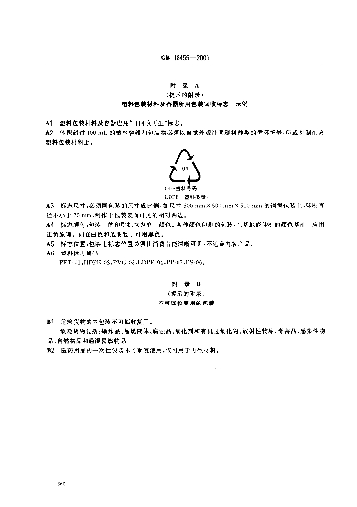 GB 18455-2001 标准预览