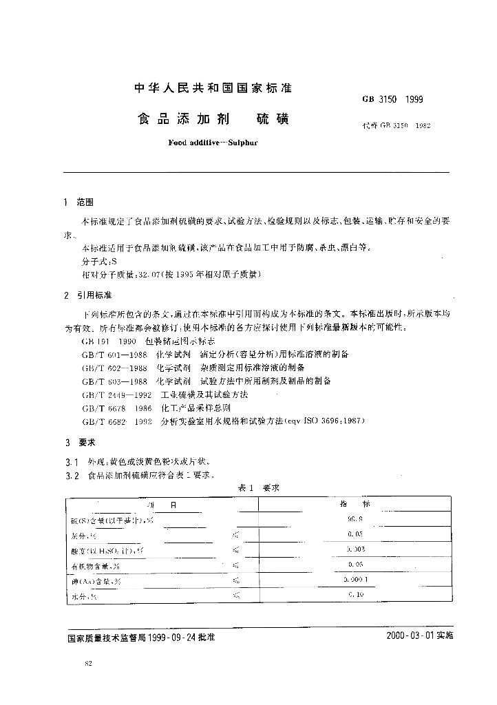 GB 3150-1999 标准预览