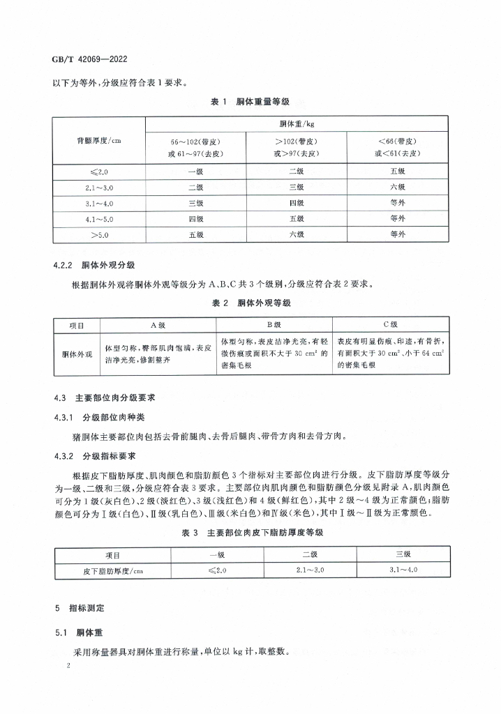 GB/T 42069-2022 标准预览