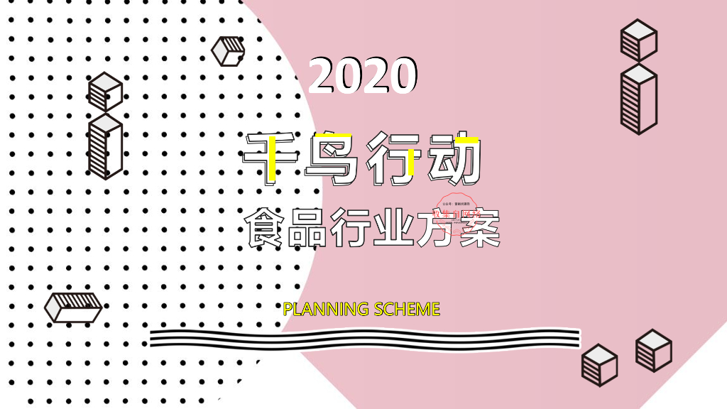 2020年食品类直播带货方案