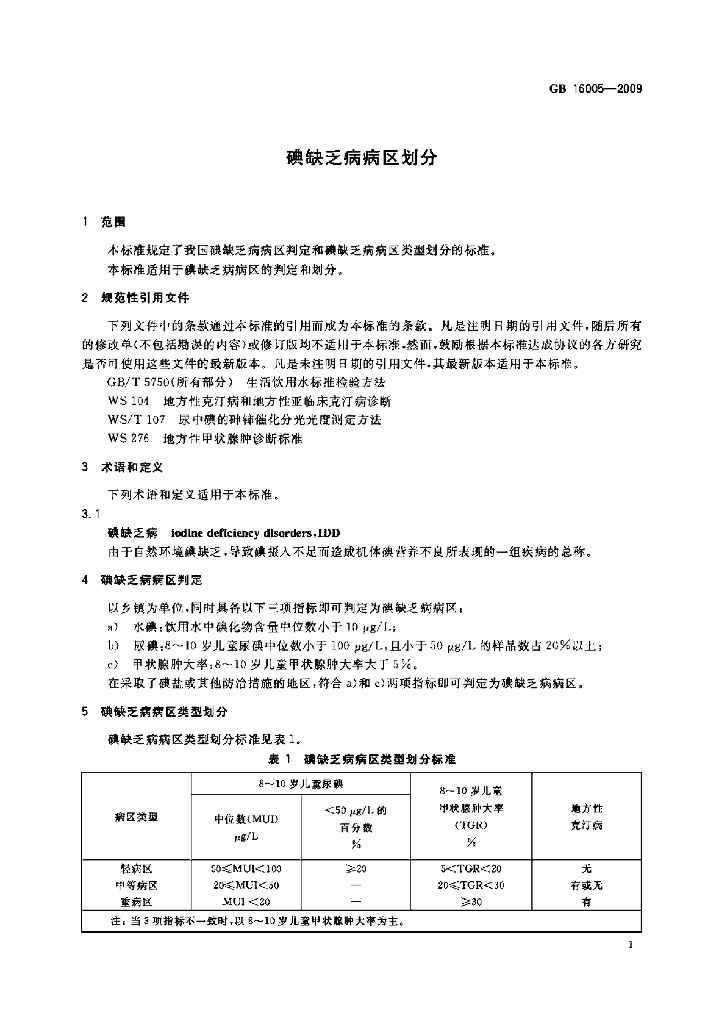 GB 16005-2009 标准预览