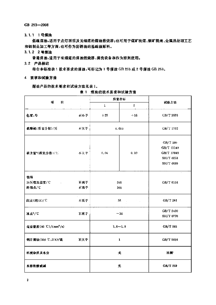 GB 253-2008 标准预览