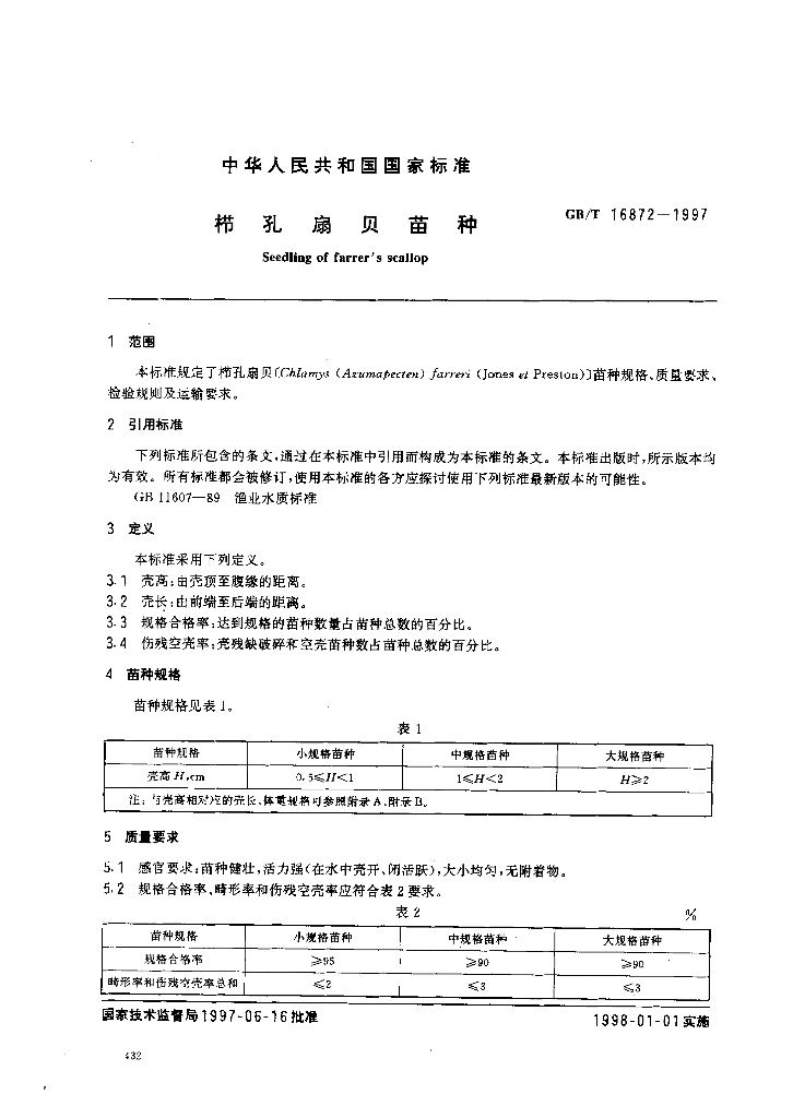 GB/T 16872-1997 标准预览