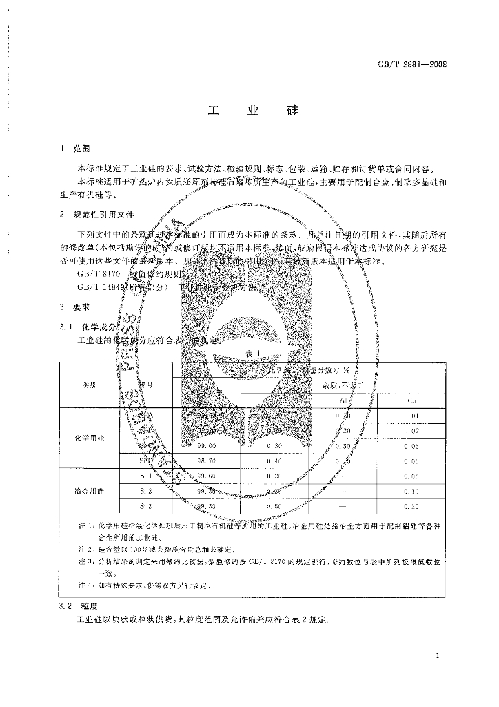 GB/T 2881-2008 标准预览