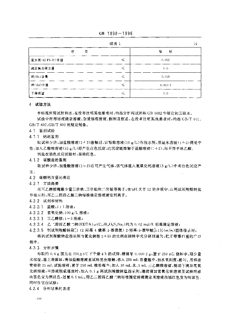 GB 1898-1996 标准预览