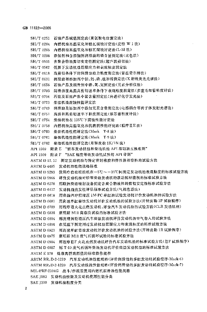 GB 11122-2006 标准预览