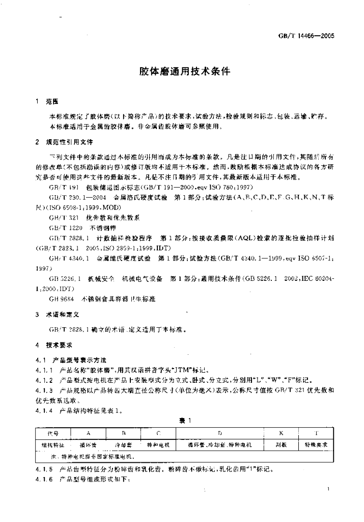 GB/T 14466-2005 标准预览