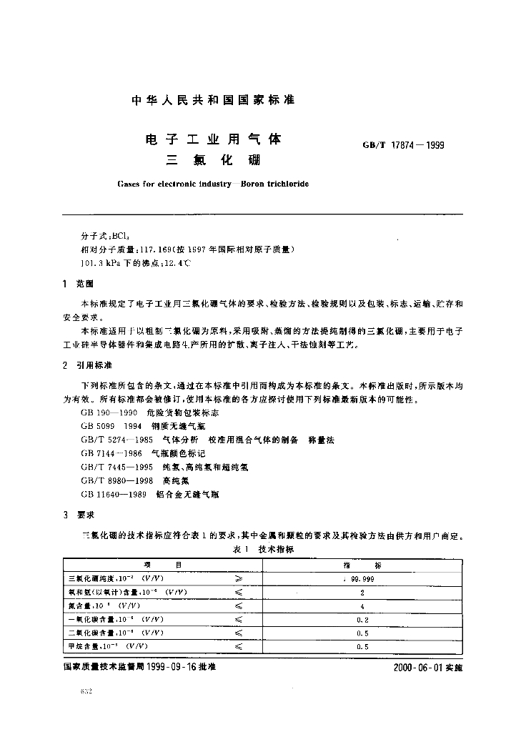 GB/T 17874-1999 标准预览