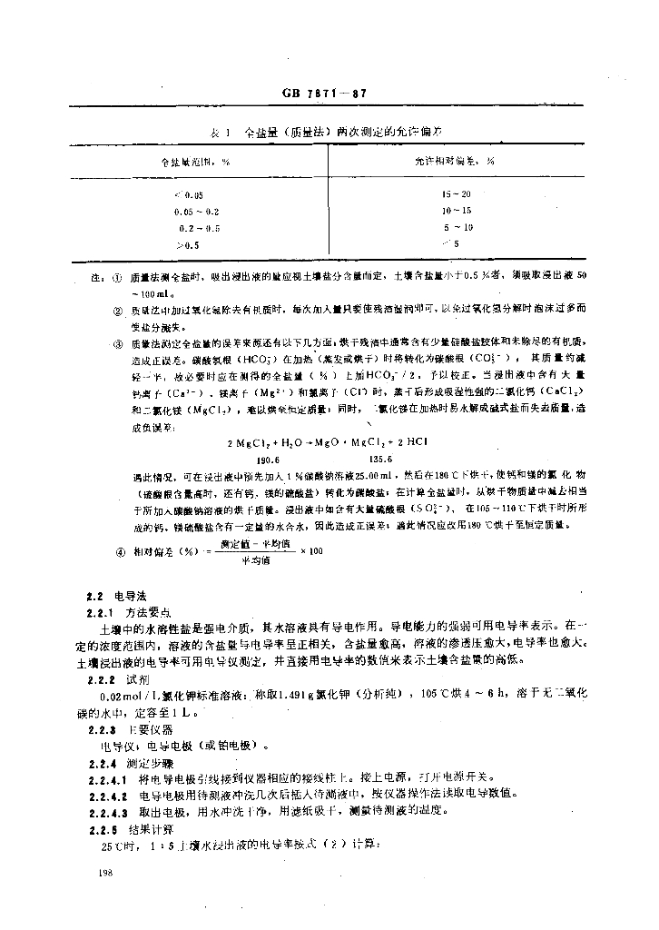 GB 7871-1987 标准预览
