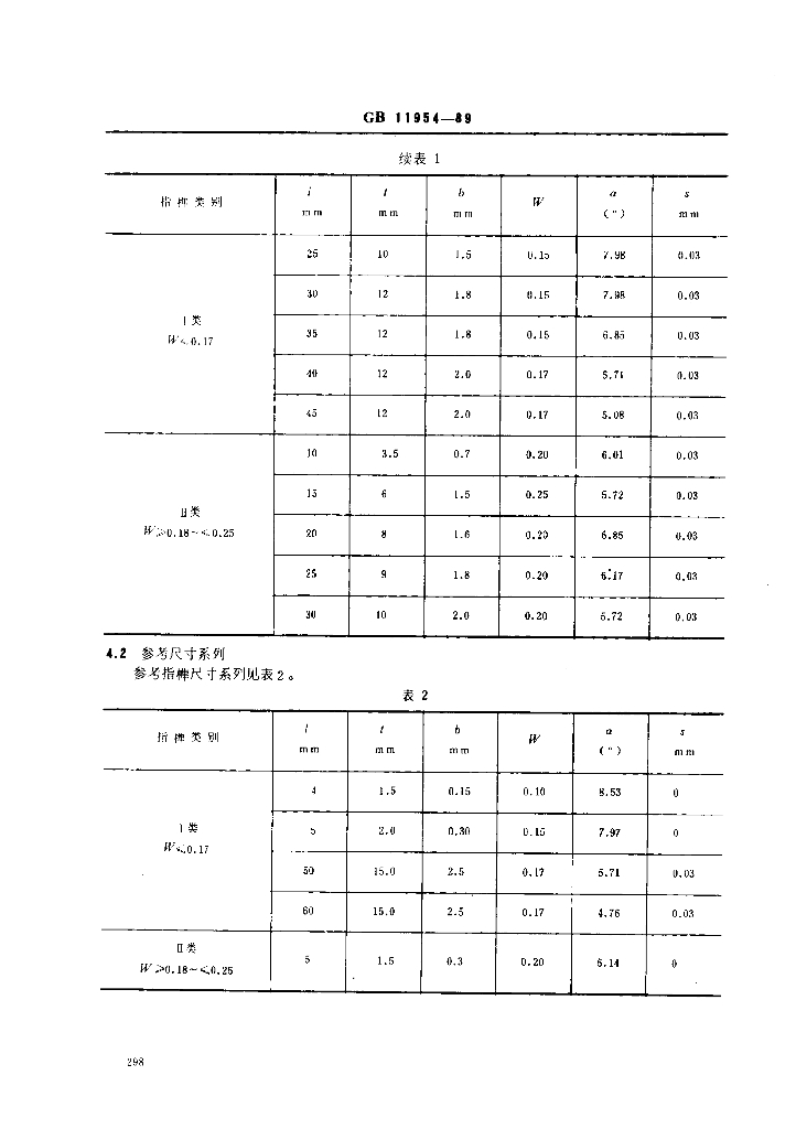 GB 11954-1989 标准预览