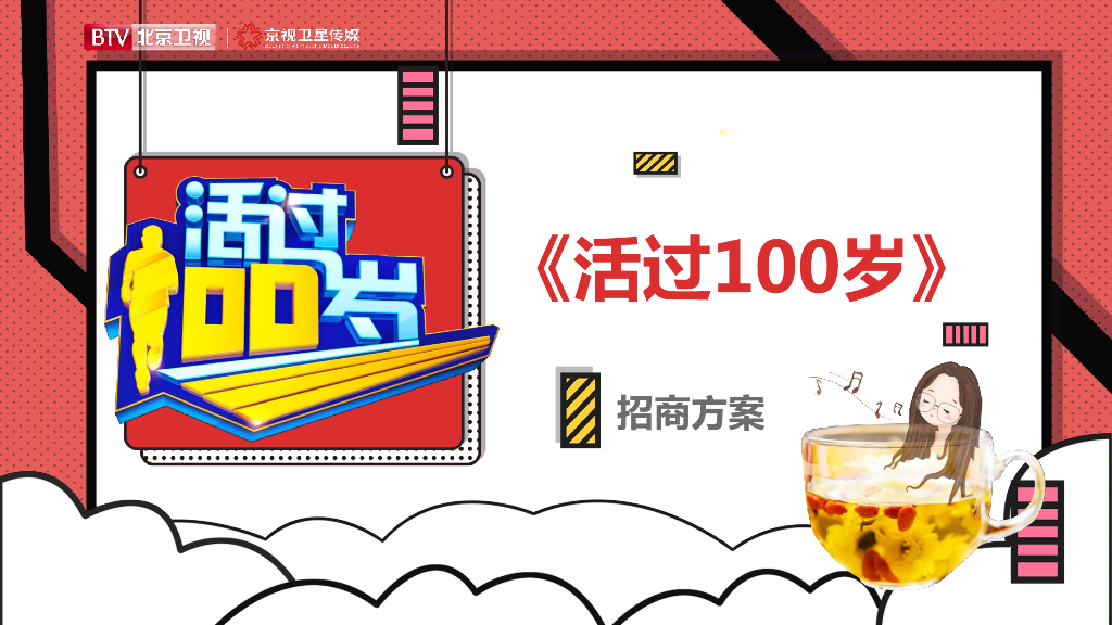 2021年北京卫视《活过100岁》招商方案