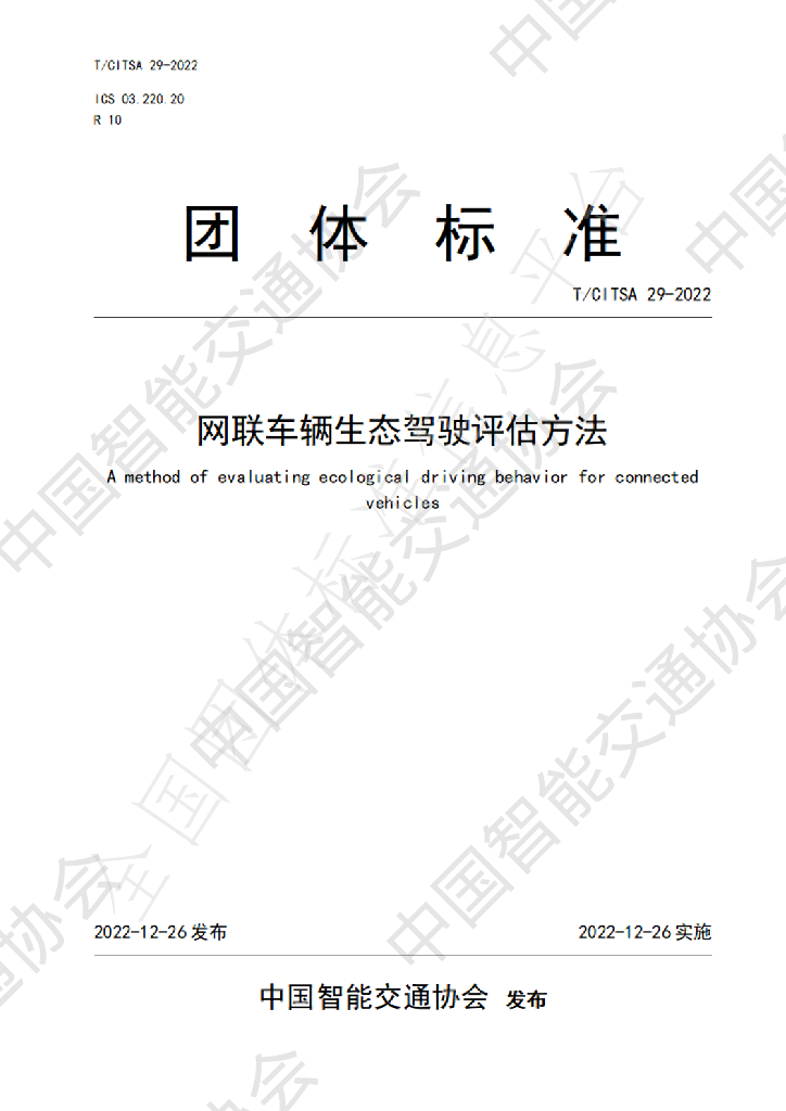 T/CITSA 29-2022 标准预览