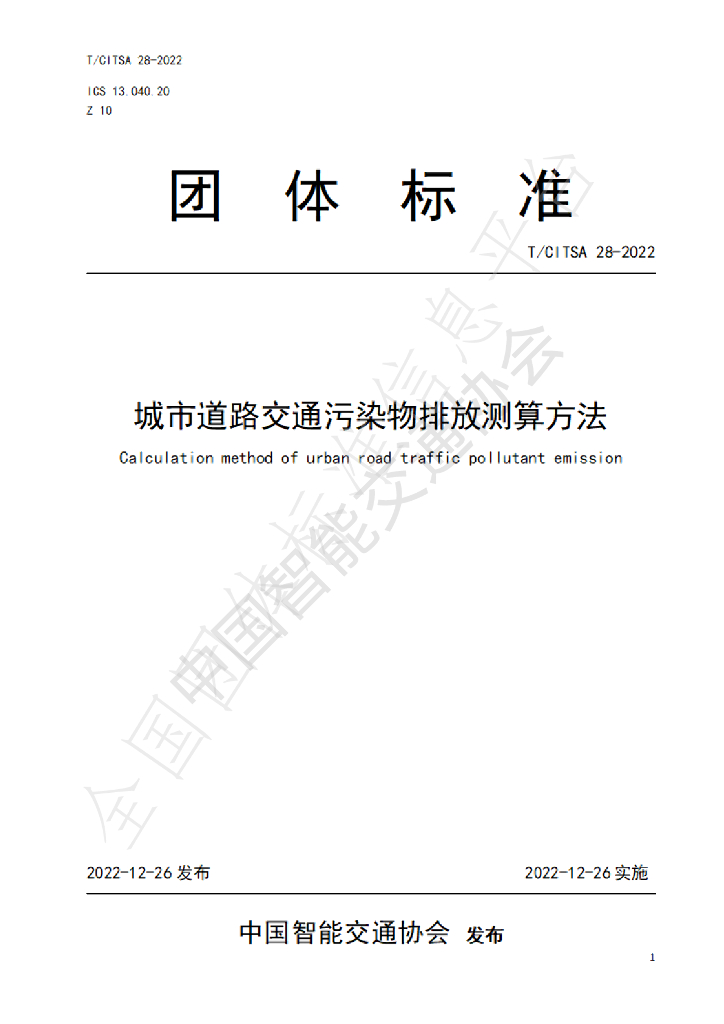 T/CITSA 28-2022 标准预览