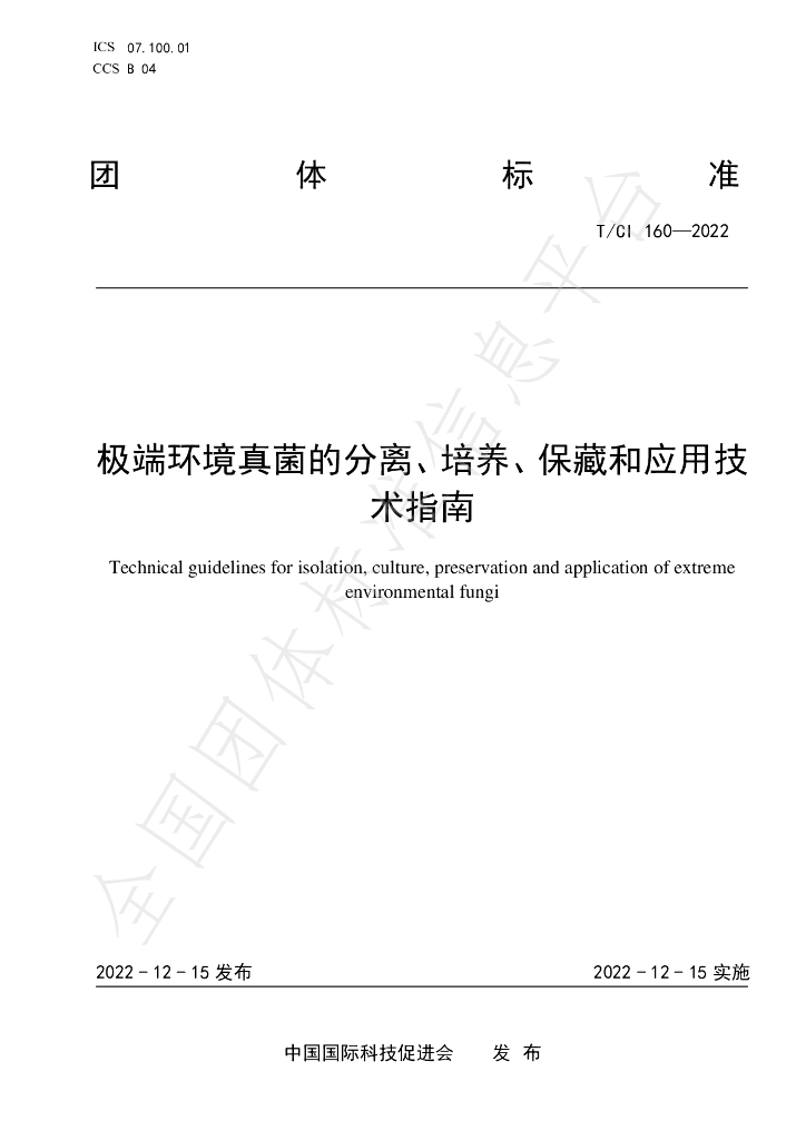 T/CI 160-2022 标准预览
