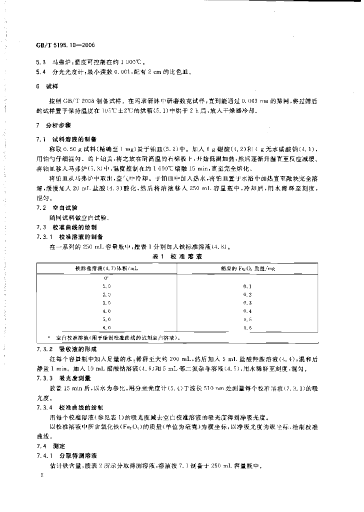 GB/T 5195.10-2006 标准预览