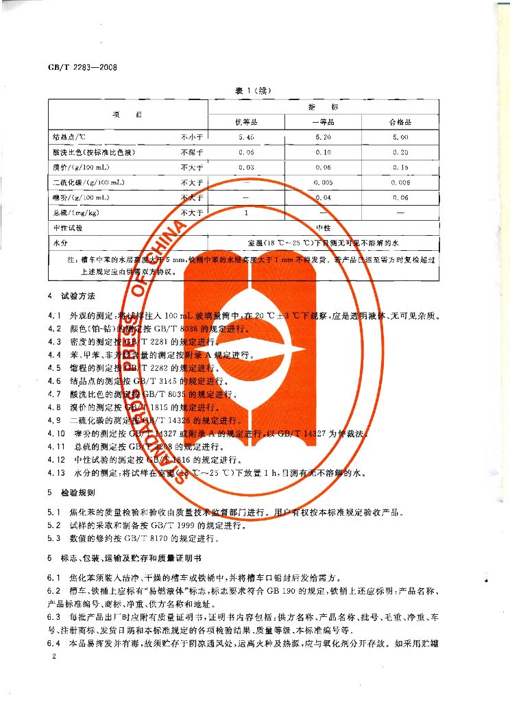 GB/T 2283-2008 标准预览
