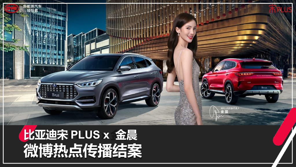 2021比亚迪宋PLUS×金晨代言营销结案报告