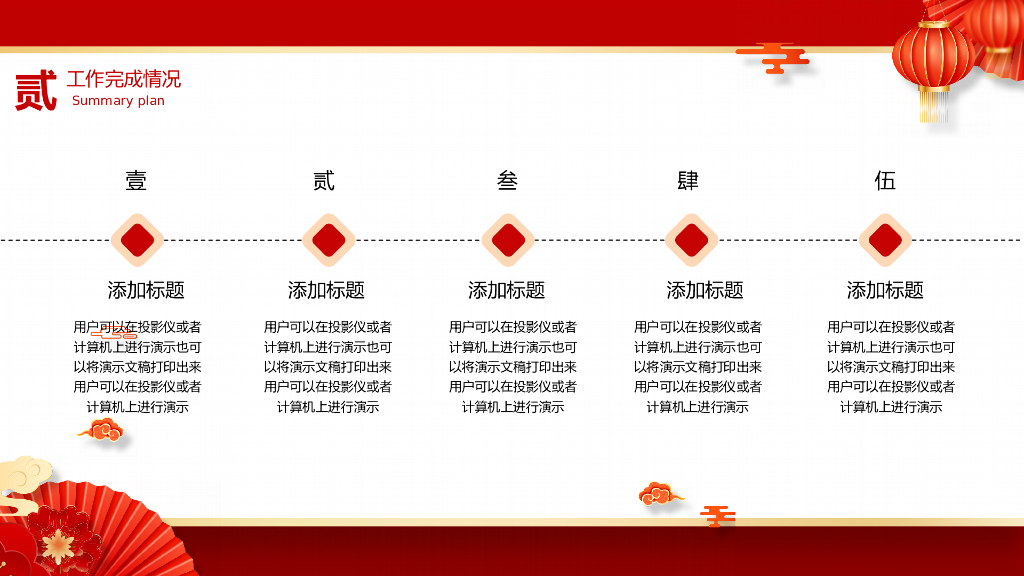 2023兔年主题工作总结PPT模板 (45)_第10页