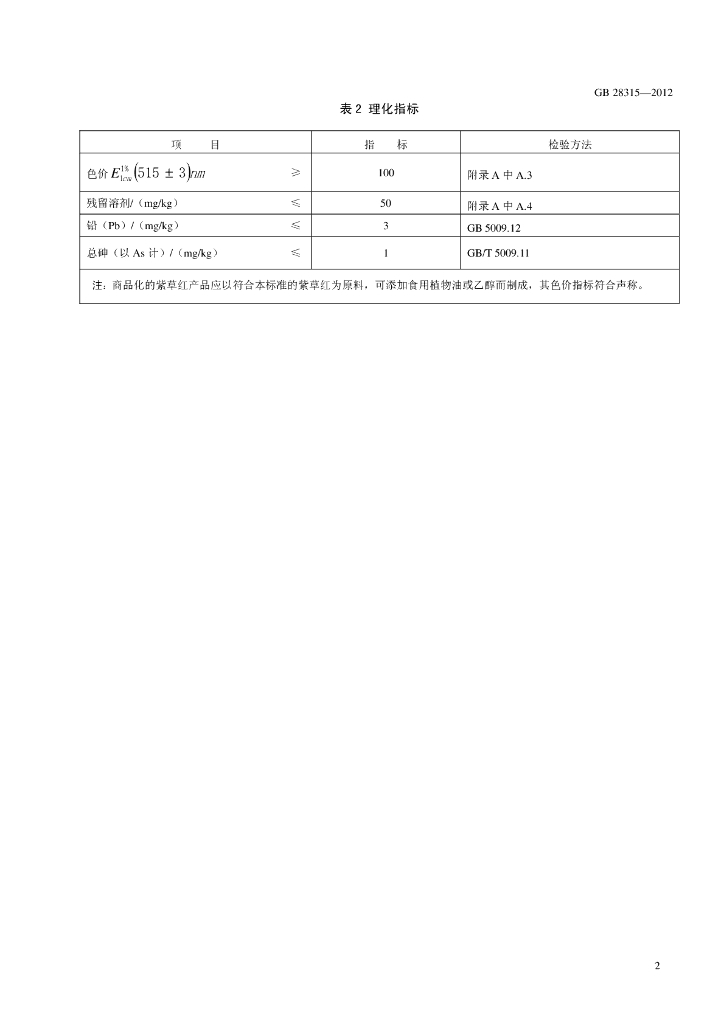 GB 28315-2012 标准预览