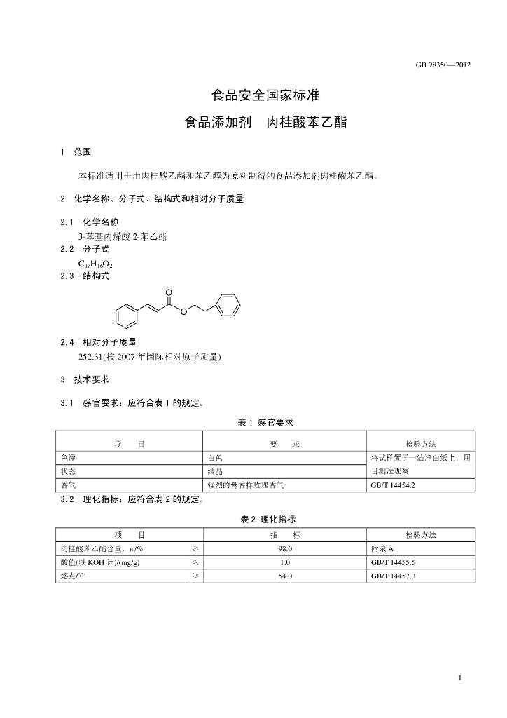GB 28350-2012 标准预览