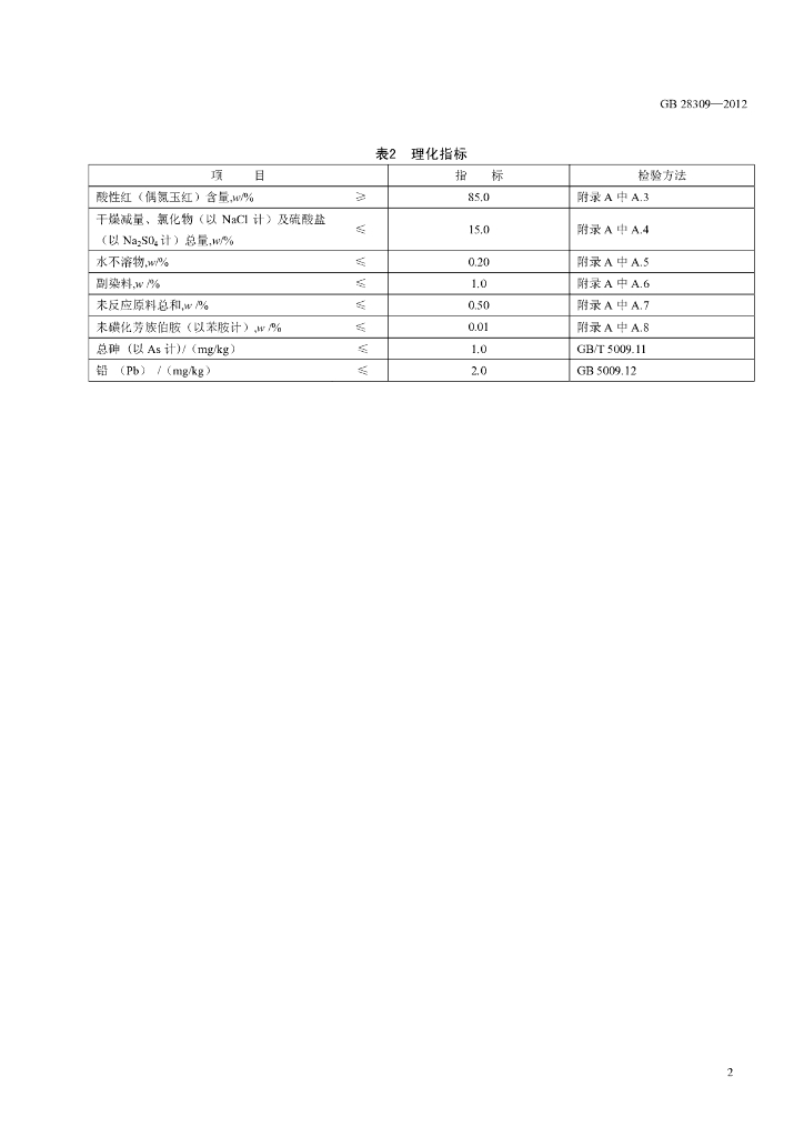 GB 28309-2012 标准预览