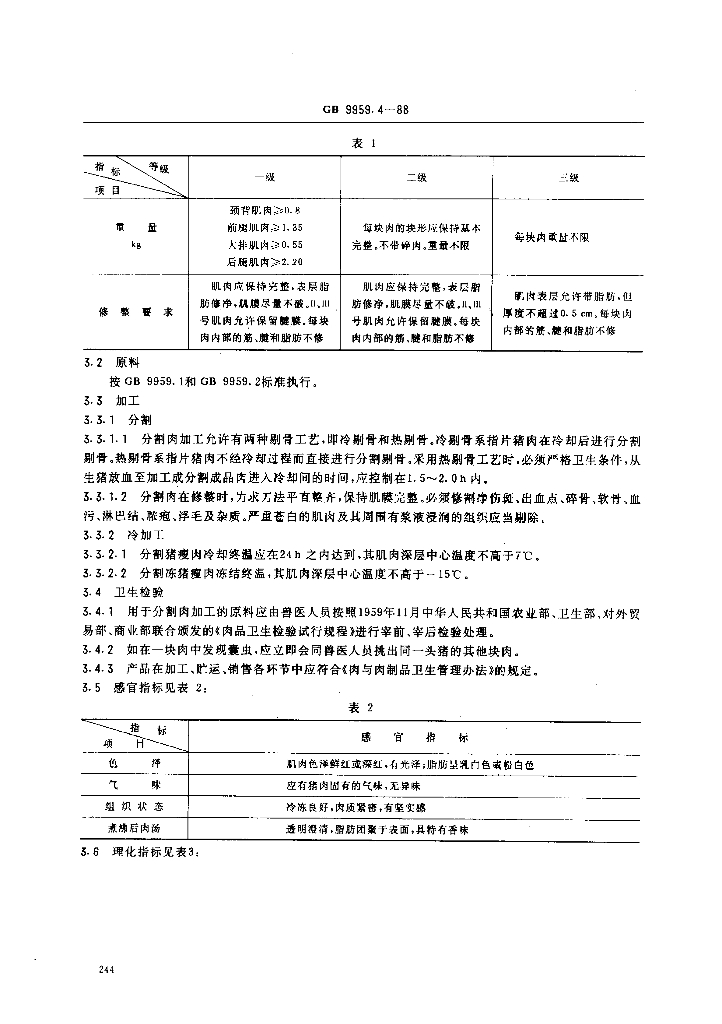 GB 9959.4-1988 标准预览