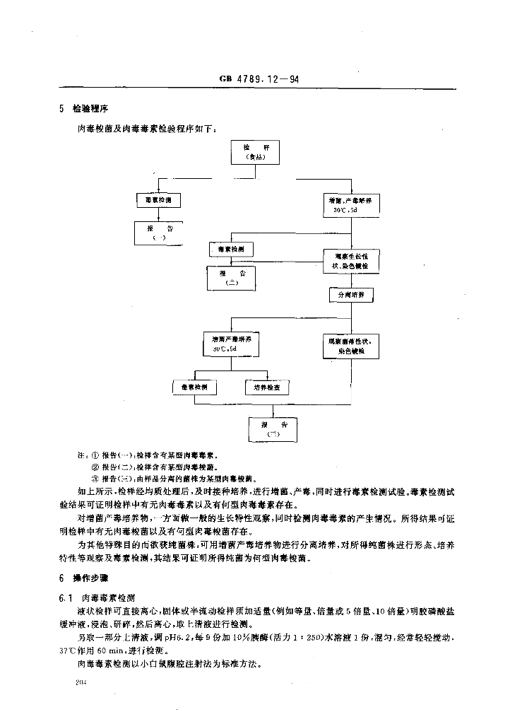 GB/T 4789.12-1994 标准预览