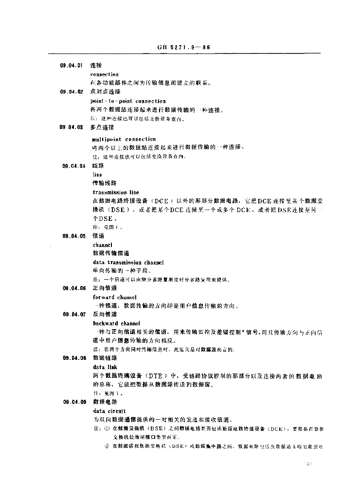 GB/T 5271.9-1986 标准预览