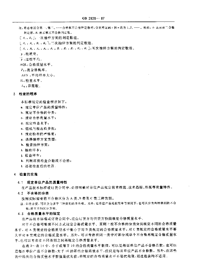 GB/T 2828-1987 标准预览