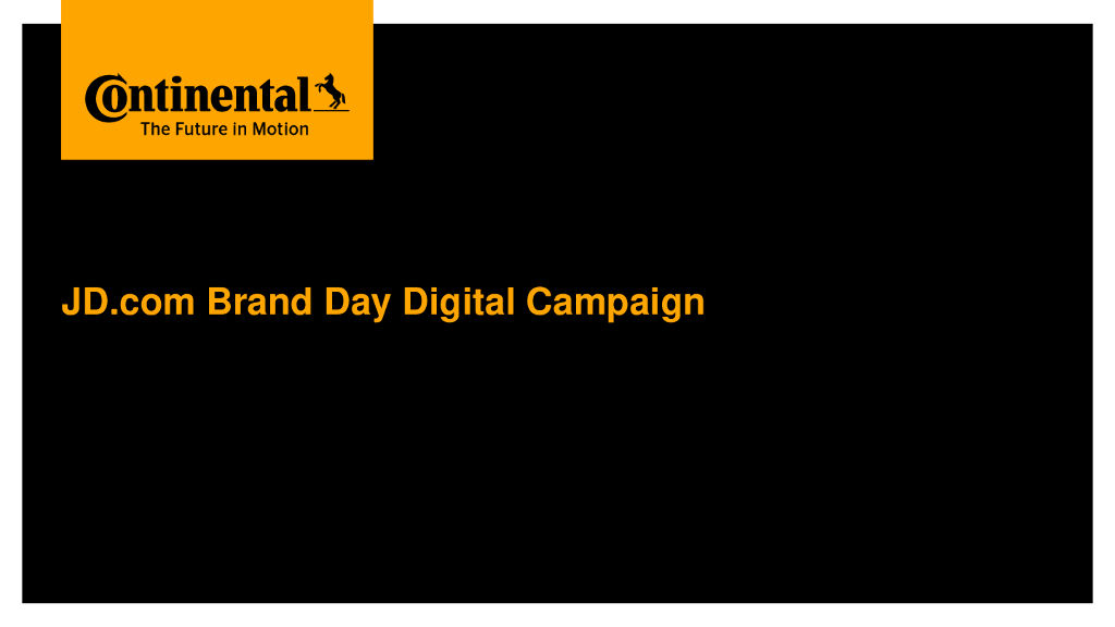 2018JD brand day digital campaign proposal