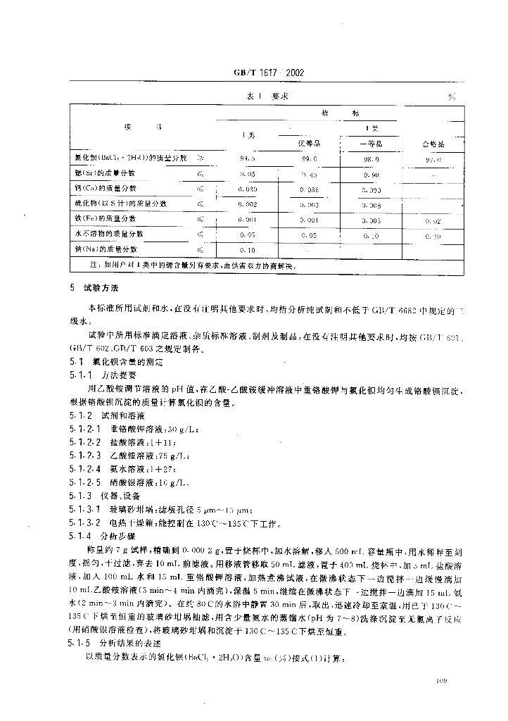 GB/T 1617-2002 标准预览